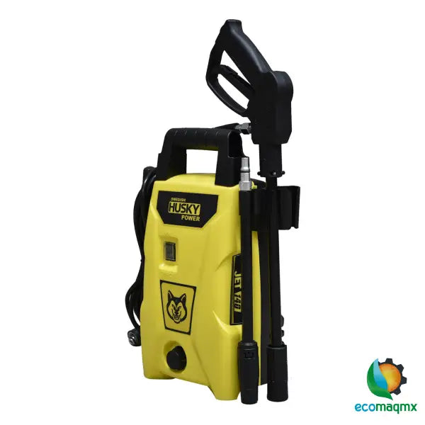 Hidrolavadora Eléctrica 110V 1520 PSI Con Rociador De Jabon Epumadora Swedish Husky Power 1400W JET140