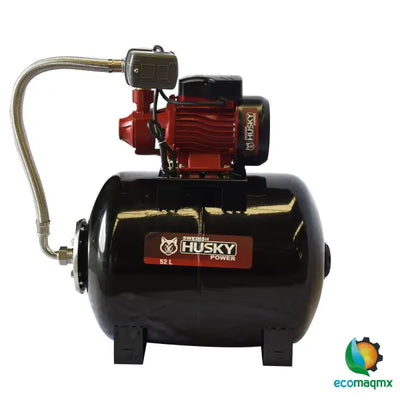 Hidroneumático Presurizador Con Bomba Periférica De 1 Hp Con Tanque De 52 Litros Husky Power FORCE50