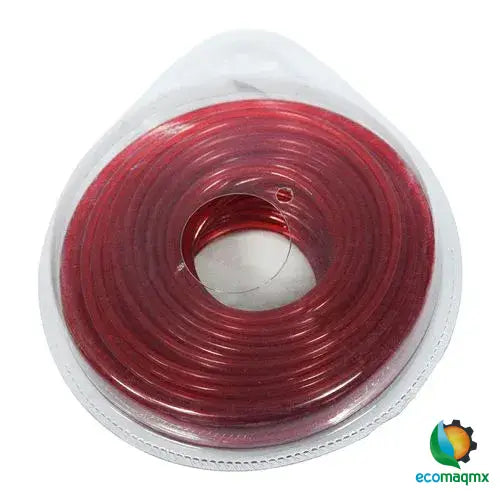 HILO REDONDO ROJO PARA DESBROZADORA 3 MM (0.095’’) 28M