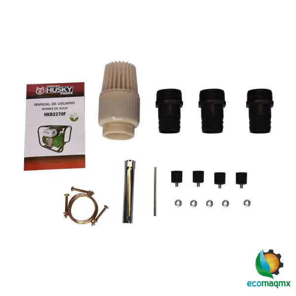 Motobomba A Gasolina 210cc 7 Hp Centrífuga 4 Tiempos 2"x2" Husky HKB2270F