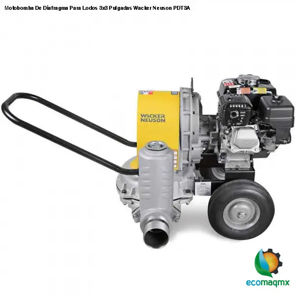 Motobomba De Diafragma Para Lodos 3x3 Pulgadas Wacker Neuson