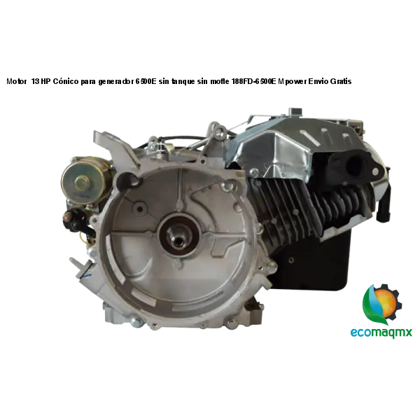 Motor 13 HP Cónico para generador 6500E sin tanque sin mofle