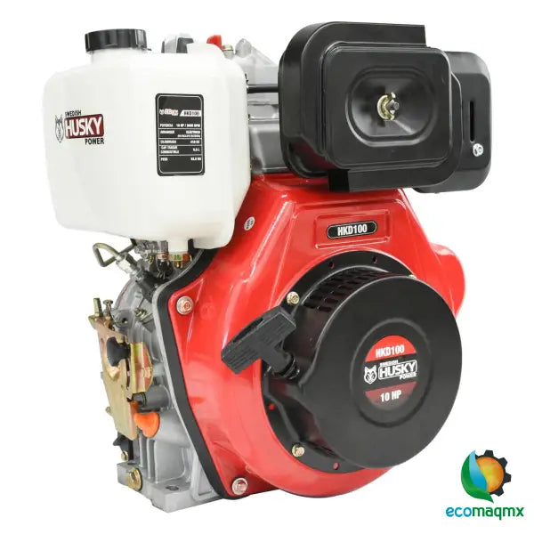 Motor a Diesel 418cc 10 Hp Flecha Cuñero Arranque Electrico