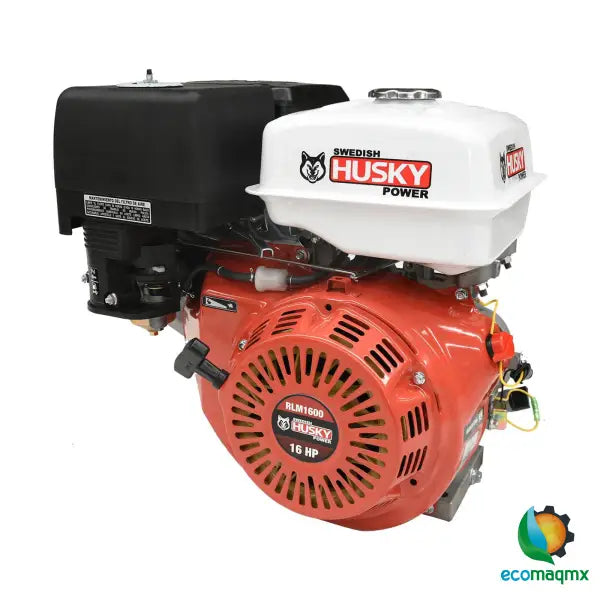 Motor A Gasolina 407cc 16 Hp Flecha Cuñero Arranque Manual Husky RLM1600