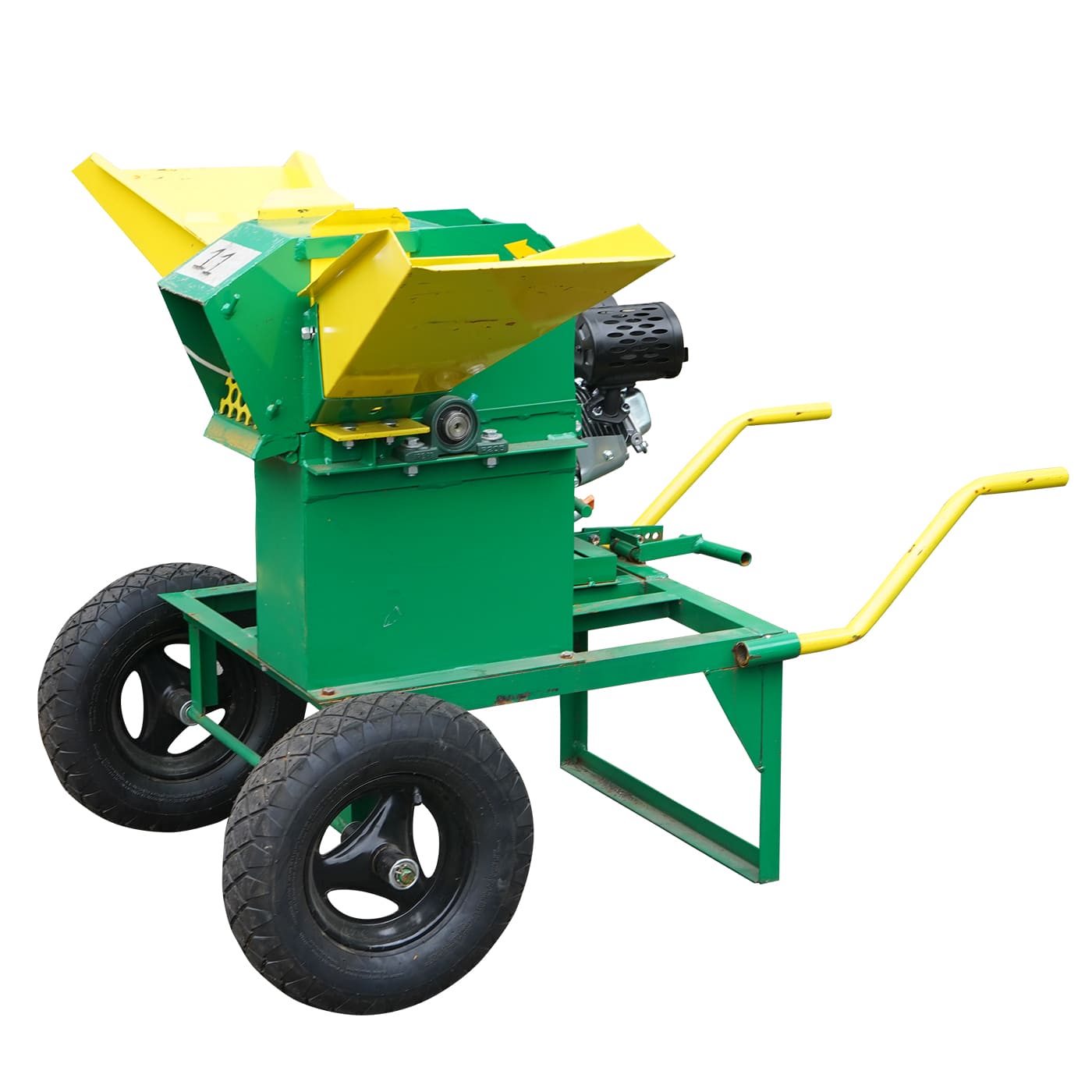 Cortadora De Forraje Picadora Base Cuadrada Con Motor Hyundai 6.7 Hp – RKP2100B-HY67