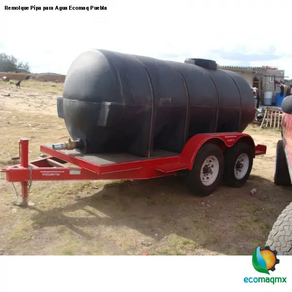 Remolque Pipa para Agua Ecomaq Puebla