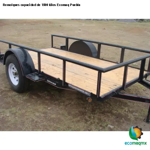 Remolques capacidad de 1500 kilos Ecomaq Puebla