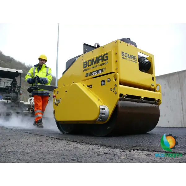 Rodillo Vibratorio Doble Tandem 1 Tonelada Motor a Diesel