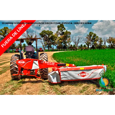 SEGADORA ACONDICIONADORA KUHN DE DISCOS FC243R TRIPUNTAL