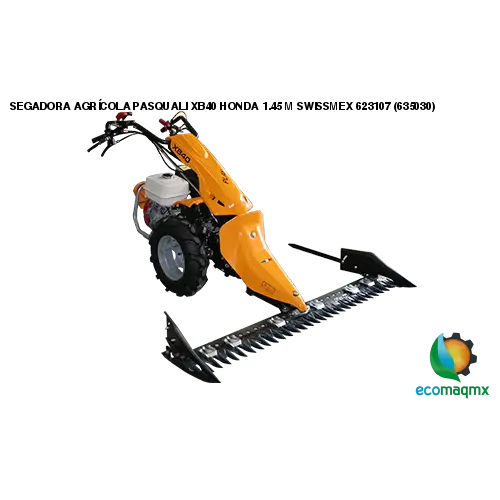 SEGADORA AGRÍCOLA PASQUALI XB40 HONDA 1.45 M SWISSMEX 623107