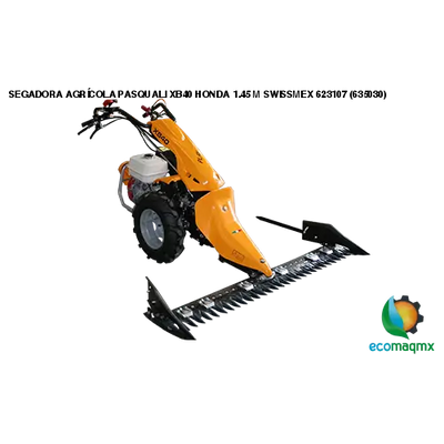 SEGADORA AGRÍCOLA PASQUALI XB40 HONDA 1.45 M SWISSMEX 623107