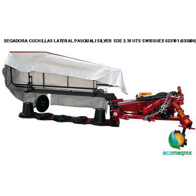 SEGADORA CUCHILLAS LATERAL PASQUALI SILVER 5 DE 2.10 MTS