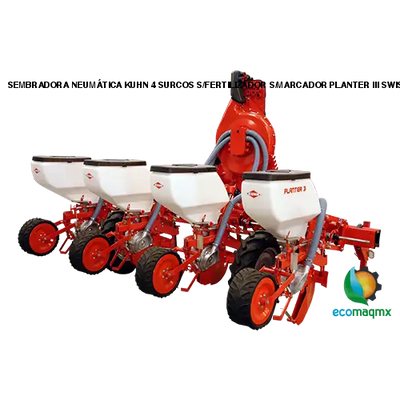 SEMBRADORA NEUMÁTICA KUHN 4 SURCOS S/FERTILIZADOR S/MARCADOR