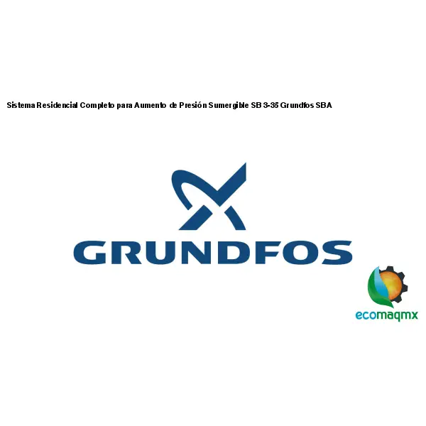Sistema Residencial Completo para Aumento de Presión