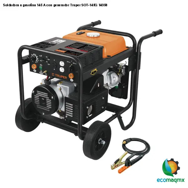 Soldadora a gasolina 145 A con generador Truper SOT-145G