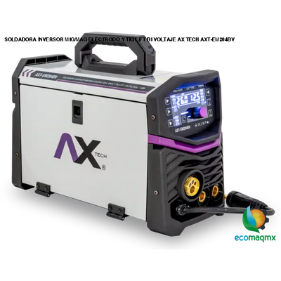 SOLDADORA INVERSOR MIG/MAG ELECTRODO Y TIG LIFT BI VOLTAJE