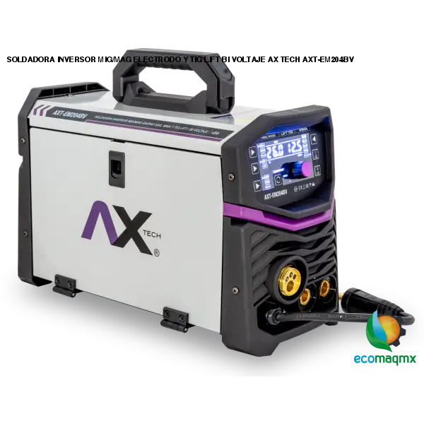 SOLDADORA INVERSOR MIG/MAG ELECTRODO Y TIG LIFT BI VOLTAJE