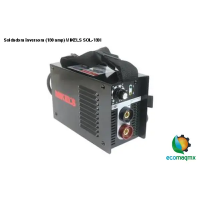 Soldadora inversora (130 amp) MIKELS SOL-130I