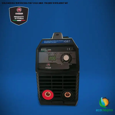 SOLDADORA INVERSORA FIAT MMA 200A 110/220V RIVOLI200 FIAT