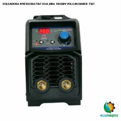 SOLDADORA INVERSORA FIAT MMA 200A 110/220V VOLCANO200SR FIAT