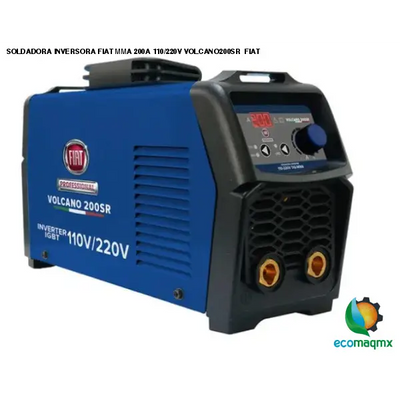 SOLDADORA INVERSORA FIAT MMA 200A 110/220V VOLCANO200SR FIAT