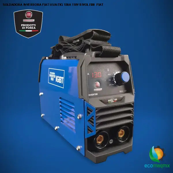 SOLDADORA INVERSORA FIAT MMA/TIG 130A 110V RIVOLI130 FIAT