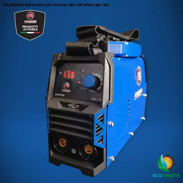 SOLDADORA INVERSORA FIAT MMA/TIG 130A 110V RIVOLI130 FIAT