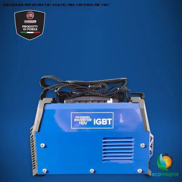 SOLDADORA INVERSORA FIAT MMA/TIG 130A 110V RIVOLI130 FIAT