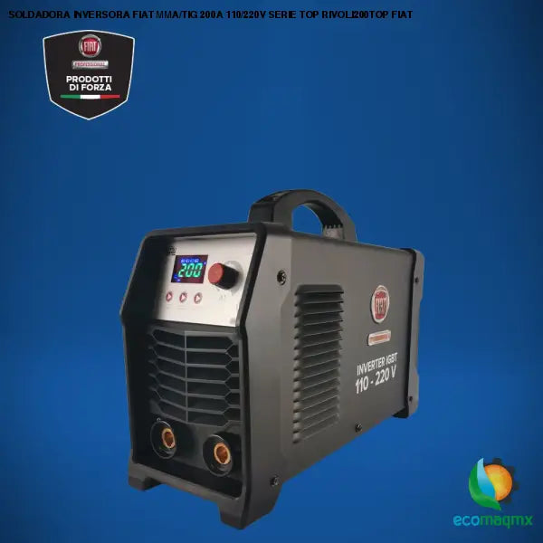 SOLDADORA INVERSORA FIAT MMA/TIG 200A 110/220V SERIE TOP