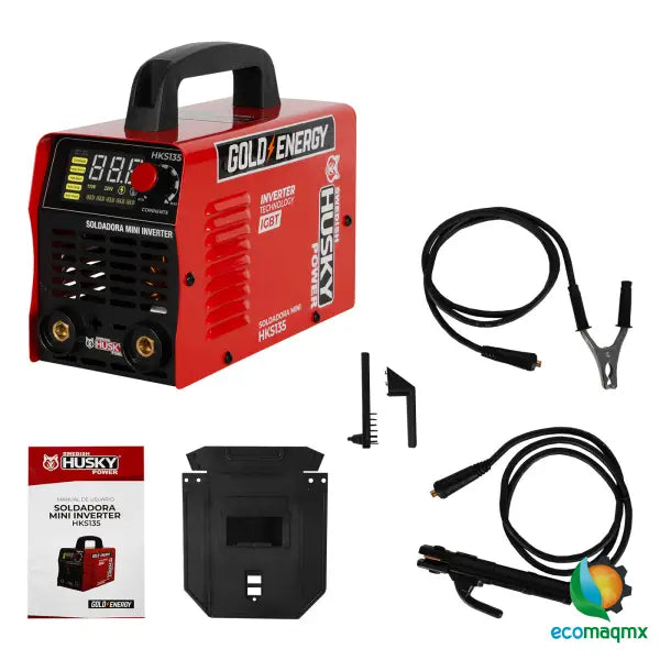 Soldadora Inverter Bi Volaje 110V-220V de 100A a 120A Husky HKS135J