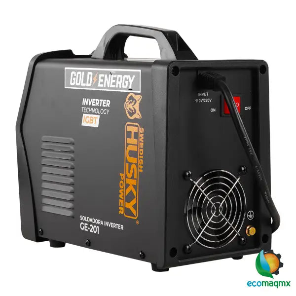 Soldadora Inverter Bi Volaje 110V-220V de 140A a 190A Husky GE-201
