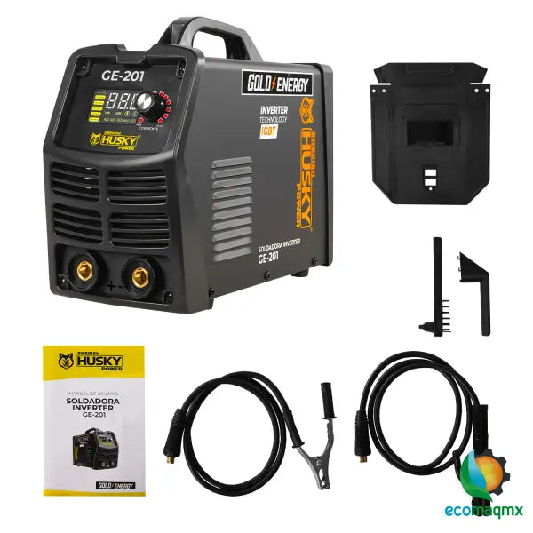 Soldadora Inverter Bi Volaje 110V-220V de 140A a 190A Husky GE-201