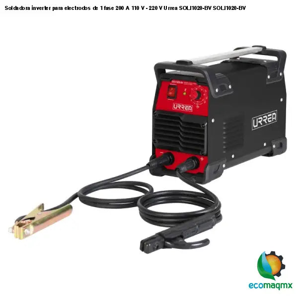 Soldadora inverter para electrodos de 1 fase 200 A 110 V -
