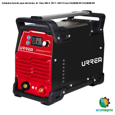 Soldadora inverter para electrodos de 1 fase 200 A 110 V -