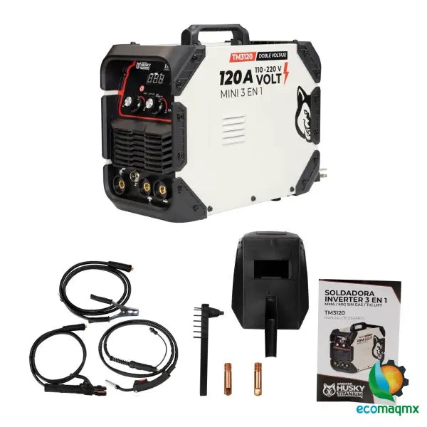 Soldadora Inverter Profesional 3 En 1 Tig Lift/Mig Sin