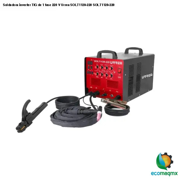 Soldadora inverter TIG de 1 fase 220 V Urrea SOLT1120-220