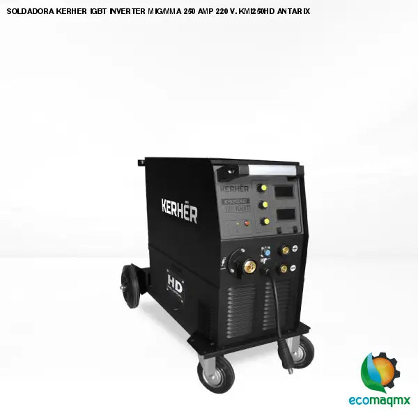 SOLDADORA KERHER IGBT INVERTER MIG/MMA 250 AMP 220 V.