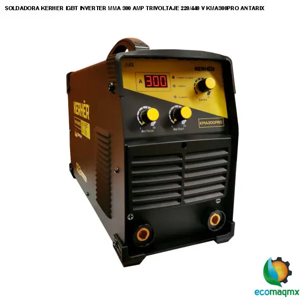 SOLDADORA KERHER IGBT INVERTER MMA 300 AMP TRIVOLTAJE