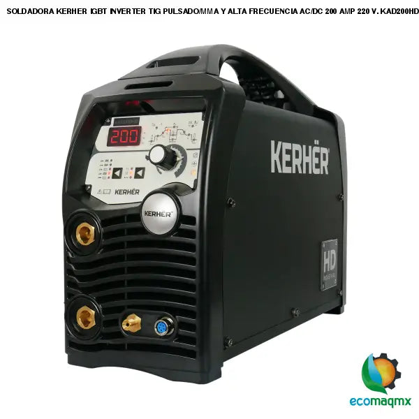 SOLDADORA KERHER IGBT INVERTER TIG PULSADO/MMA Y ALTA
