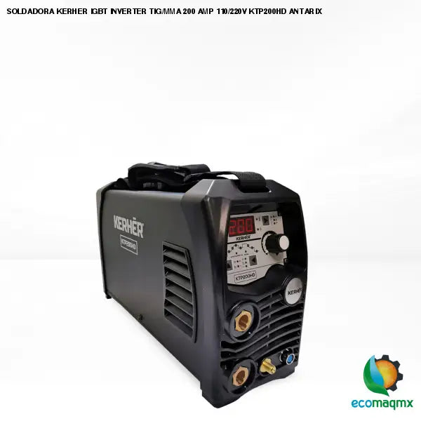 SOLDADORA KERHER IGBT INVERTER TIG/MMA 200 AMP 110/220V