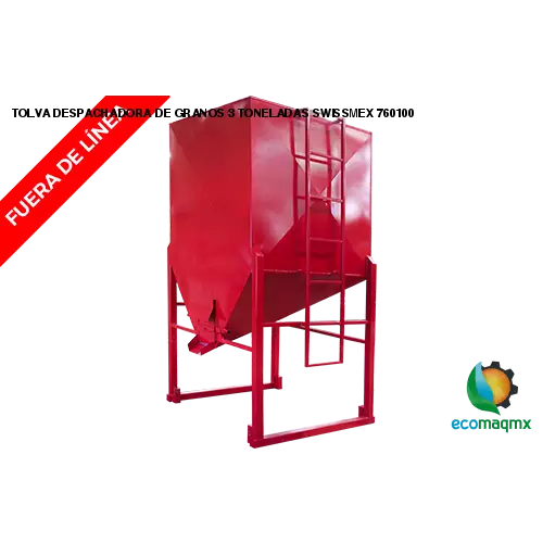 TOLVA DESPACHADORA DE GRANOS 3 TONELADAS SWISSMEX 760100