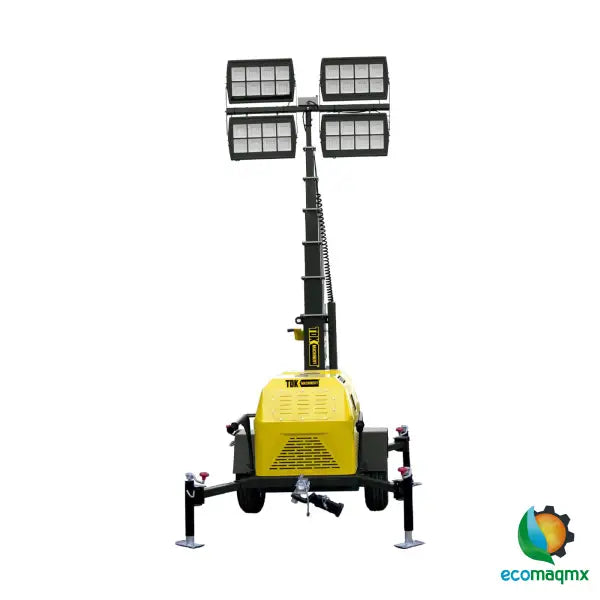 Torre De Luz Con Chasis De Remolque Mod. TDK Lampara Led