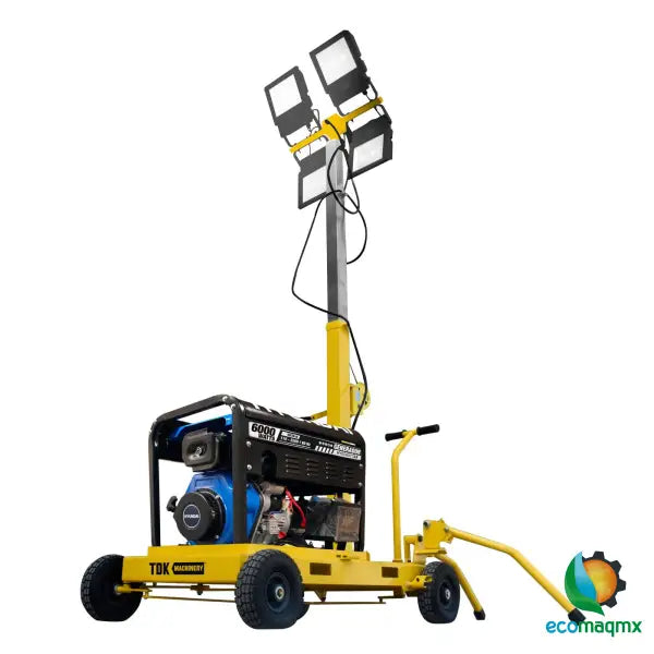 Torre De Luz TDK 4 Lamparas 100W Con Generador HYED600XT