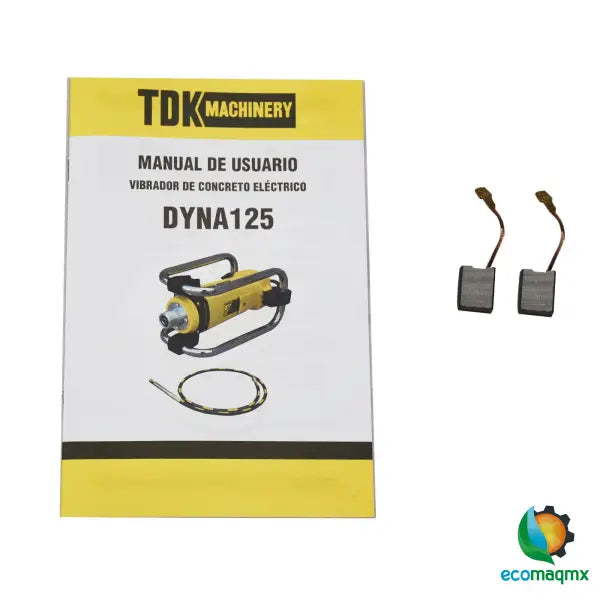 VIBRADOR ELÉCTRICO TDK 110V/60HZ C/CHICOTE DE 38MMX2.5 METROS 2 HP - DYNA125