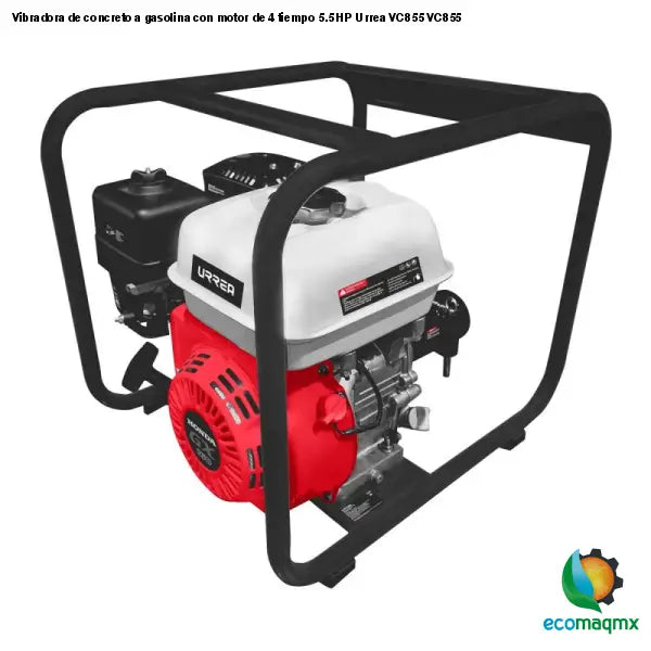 Vibradora de concreto a gasolina con motor de 4 tiempo 5.5