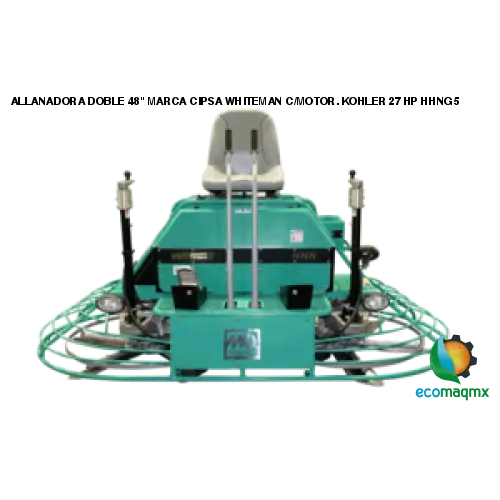 ALLANADORA DOBLE 48 MARCA CIPSA WHITEMAN C/MOTOR. KOHLER 27