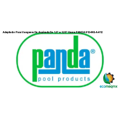 Adaptador Para Manguera De Aspirado De 1.5 a 1.25 Marca