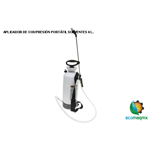APLICADOR DE COMPRESIÓN PORTÁTIL SOLVENTES 6 L.