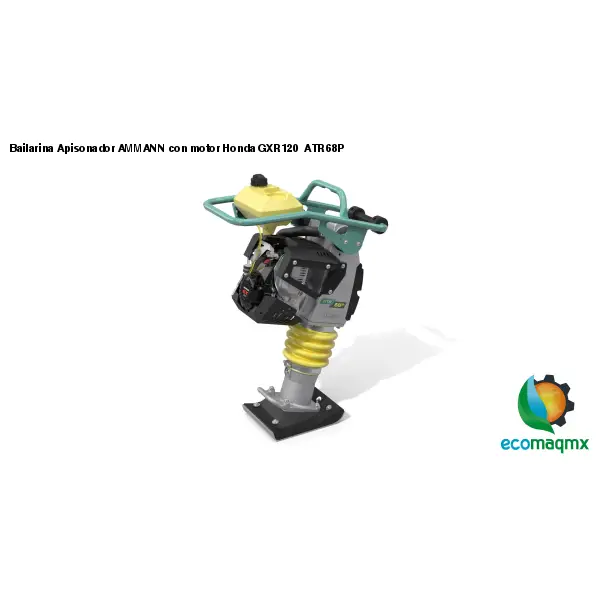 Bailarina Apisonador AMMANN con motor Honda GXR120 ATR68P