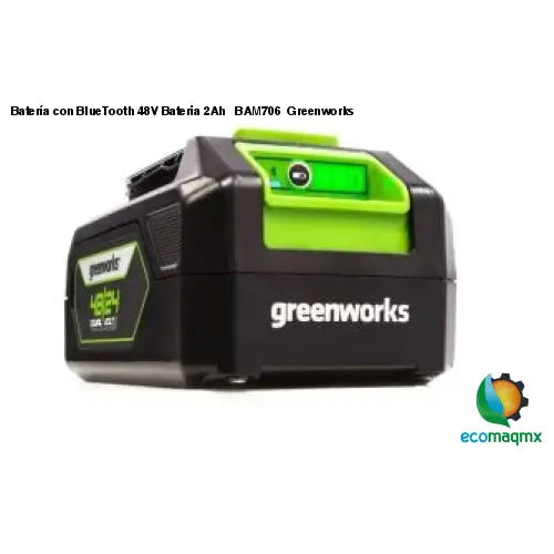 Batería con BlueTooth 48V Bateria 2Ah BAM706